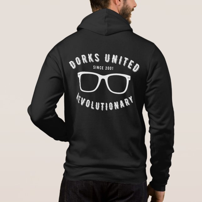 Sweat - shirt à capuche révolutionnaire unifié DOR (Dos)