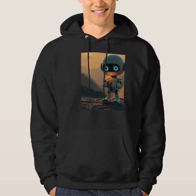 Sweat - shirt à capuche robotique (Devant)