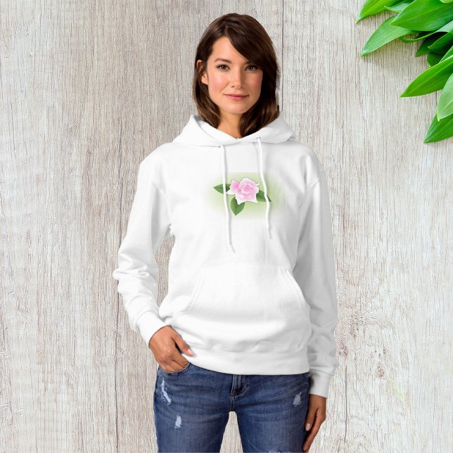 Sweat - shirt à capuche Rose Rose Rose pour femmes (Créateur téléchargé)