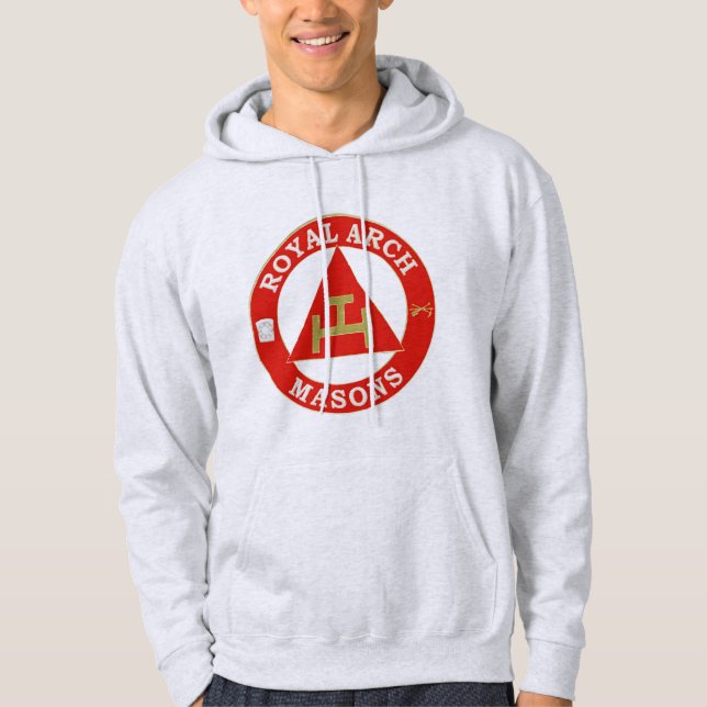 Sweat - shirt à capuche Royal Arch Mason (Devant)