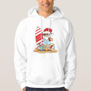 Sweat - shirt à capuche Surboard Père Noël
