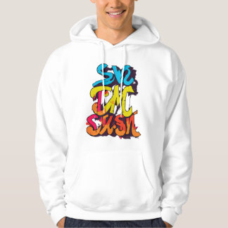 Sweat - shirt à capuche "Swe Pac Sun" en style Gra