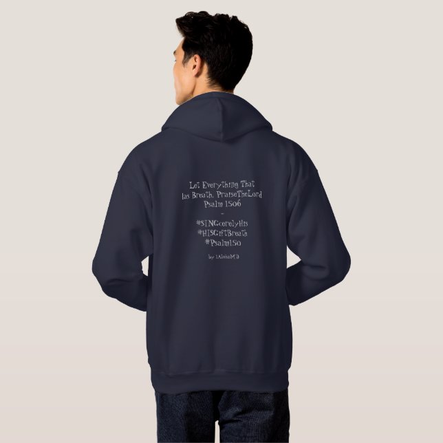 Sweat - shirt à capuche T-shirt (Dos entier)