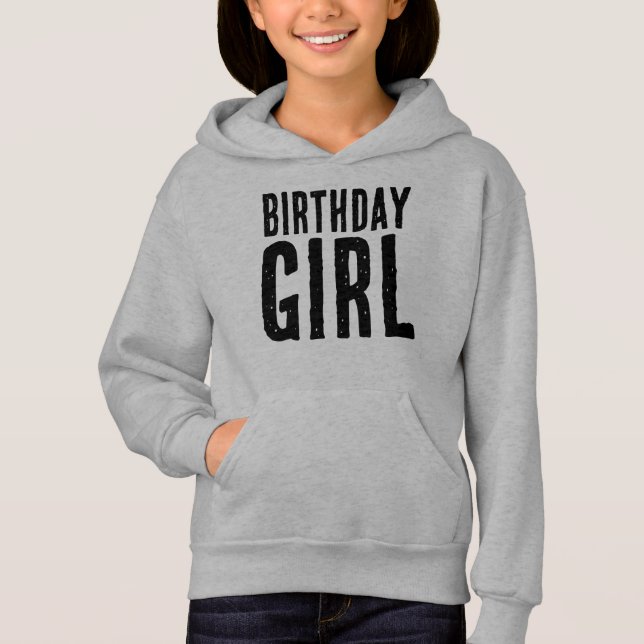 Sweat - shirt à capuche T-SHIRT DE LA FILLE D'ANNI (Devant)