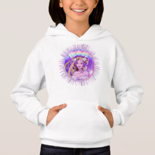 Sweat - shirt à capuche T-shirt Purple Sun Fairy