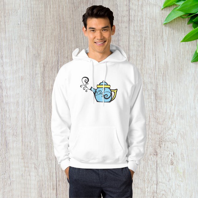 Sweat - shirt à capuche Teapot Mens (Créateur téléchargé)