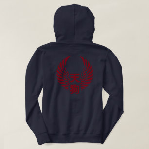 sweat - shirt à capuche tengu