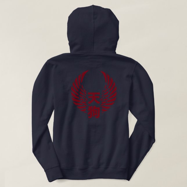 sweat - shirt à capuche tengu (Design dos)