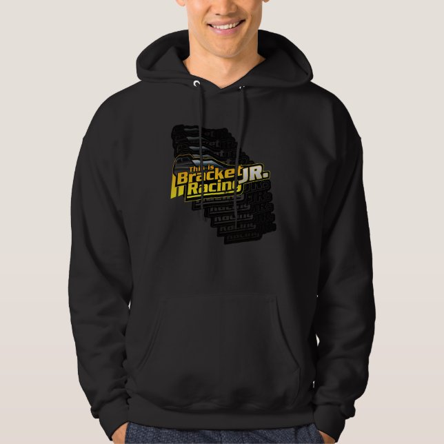 SWEAT - SHIRT À CAPUCHE TIBR Jr - Noir (Devant)