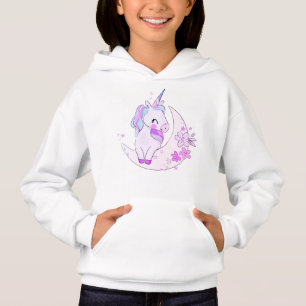 Sweat - shirt à capuche Unicorn pour enfants - Ado