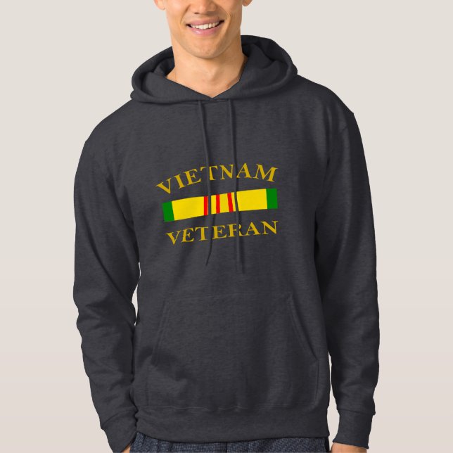 Sweat - shirt à capuche vétéran du Vietnam (Devant)