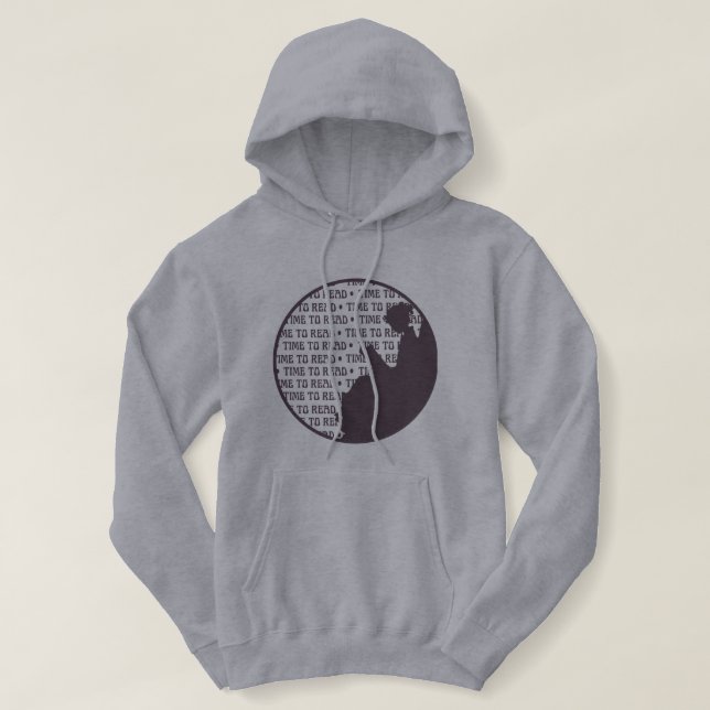 Sweat - shirt à capuche vintage de Madame de (Design devant)