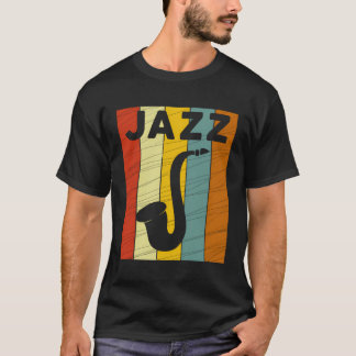 Sweat - shirt à capuche vintage Jazz Saxophone
