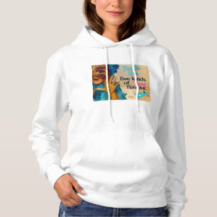 Sweat - shirt à capuche vintage Voices