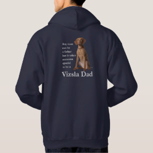 Sweat - shirt à capuche Vizsla Papa