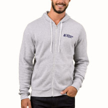 Sweat - shirt à capuche zip complet du navire-expé