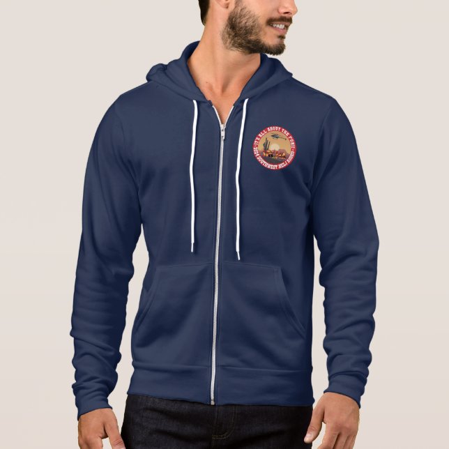 sweat - shirt à capuche zip du rodéo SW 2024 (Devant)