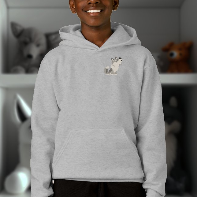Sweat - shirt à capuche Zip pour Wolf Kids de Mete (Créateur téléchargé)