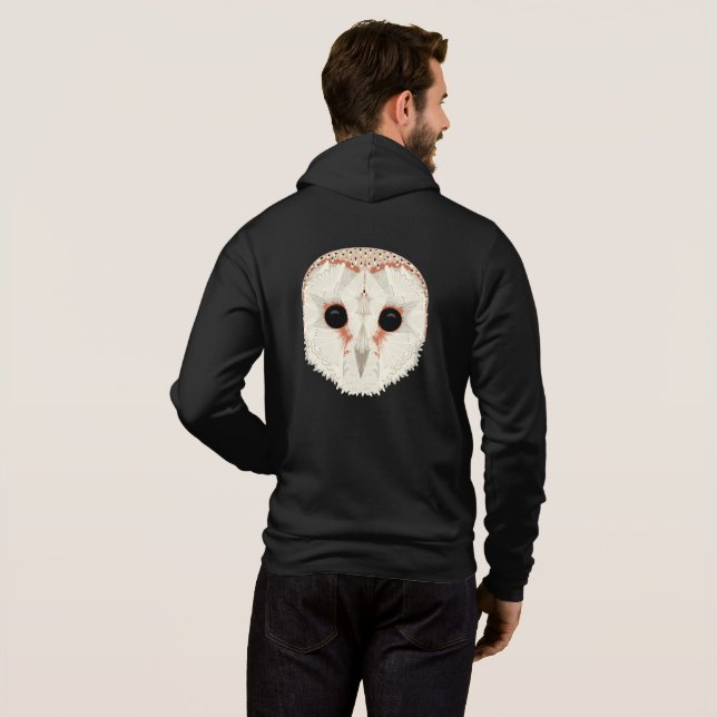 Sweat - shirt à capuche Zip Unisex (Dos entier)