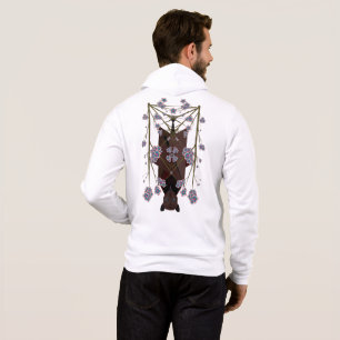 Sweat - shirt à capuche Zip Unisex Fox volant