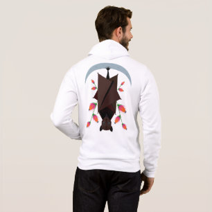 Sweat - shirt à capuche Zip Unisex Fox volant