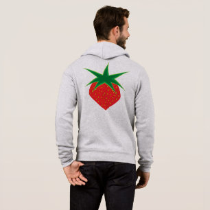 Sweat - shirt à capuche Zip Unisex fraise