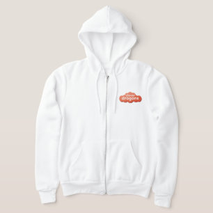 Sweat - shirt à capuche Zip-up Dragons intelligent