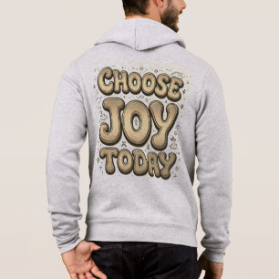 sweat - shirt à capuche ZIP-UP masculin "Choose Jo