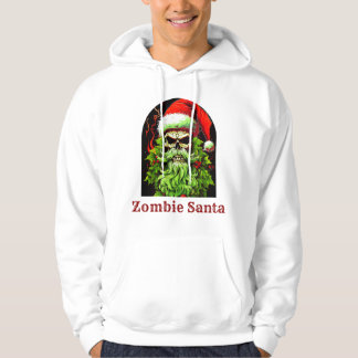 Sweat - shirt à capuche Zombie Père Noël