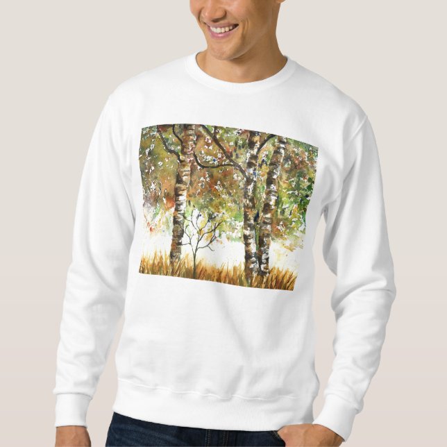 Sweat shirt de bouleau (Devant)