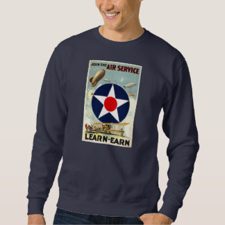 Sweat shirt de corps d'air d'armée