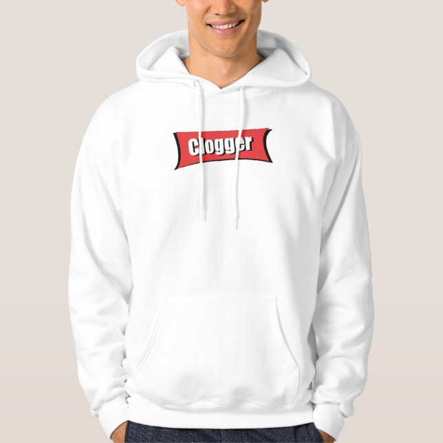 Sweat shirt de sweat - shirt à capuche de Clogger (Devant)