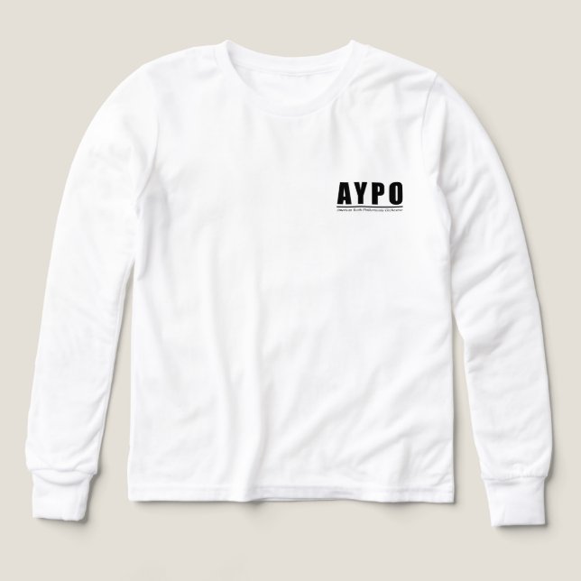 Sweat-shirt garçons limite saison 25-26 AYPO (Motif recto)