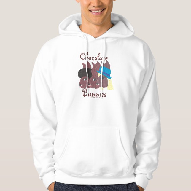Sweat shirt vintage de CBunnies de trio (Devant)