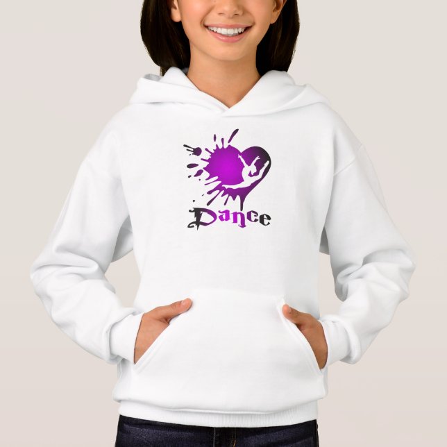 Sweat - shirts à capuche de chemises de filles de (Devant)