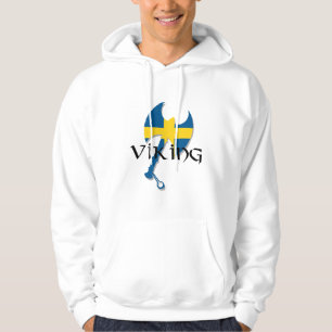 Sweat - shirts à capuche de hache de Viking Suèd
