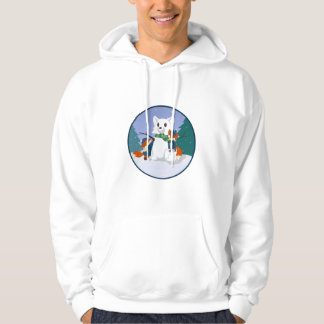 Sweat - shirts à capuche de jour de neige de