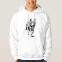 Sweat - shirts à capuche de loups sauvages