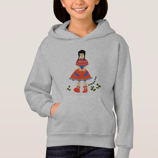 Sweat - shirts à capuche et Sweatshirts pour fille (Devant)