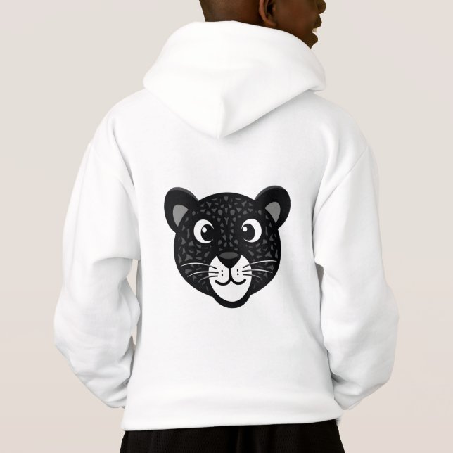 sweat - shirts à capuche loepard (Dos)