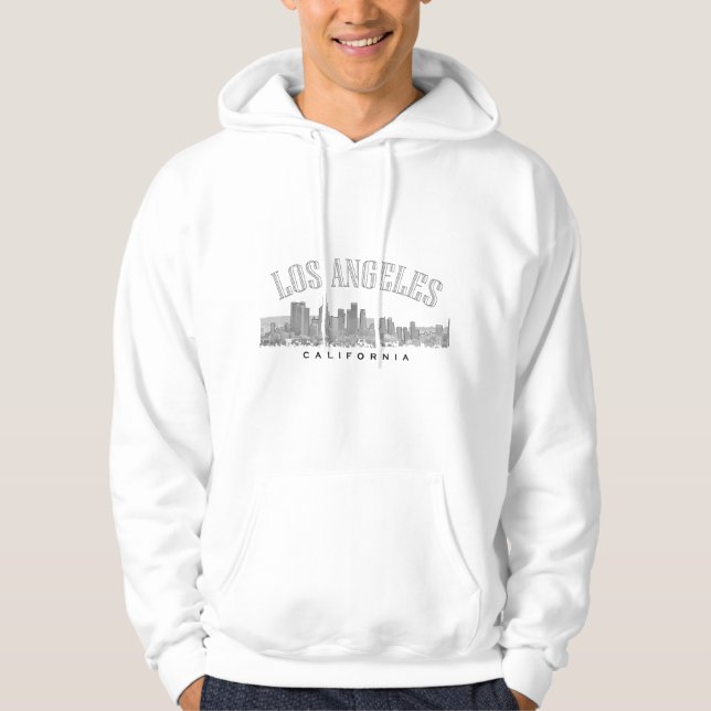 sweat - shirts à capuche "LOS ANGELES" "Californie (Devant)