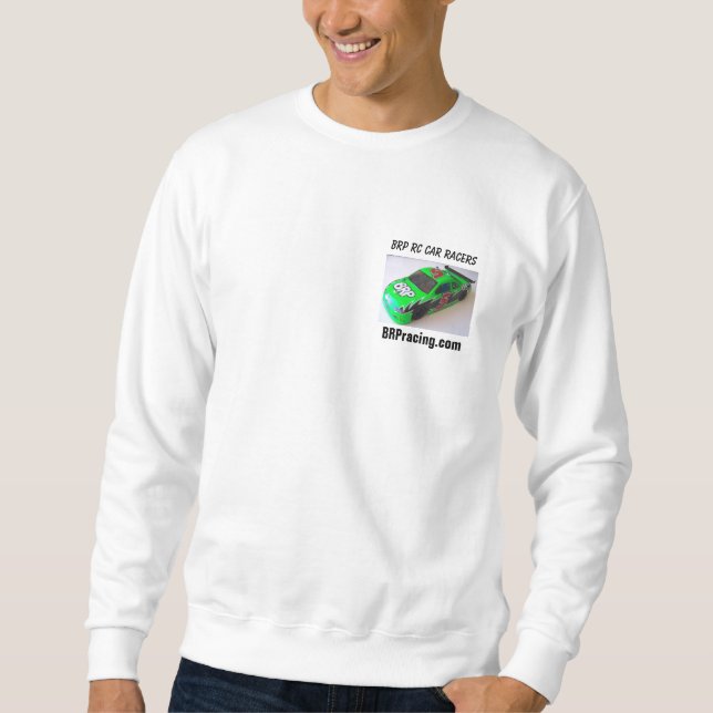 Sweatshirt 100_0692, coureurs de voiture de BRP RC, (Devant)