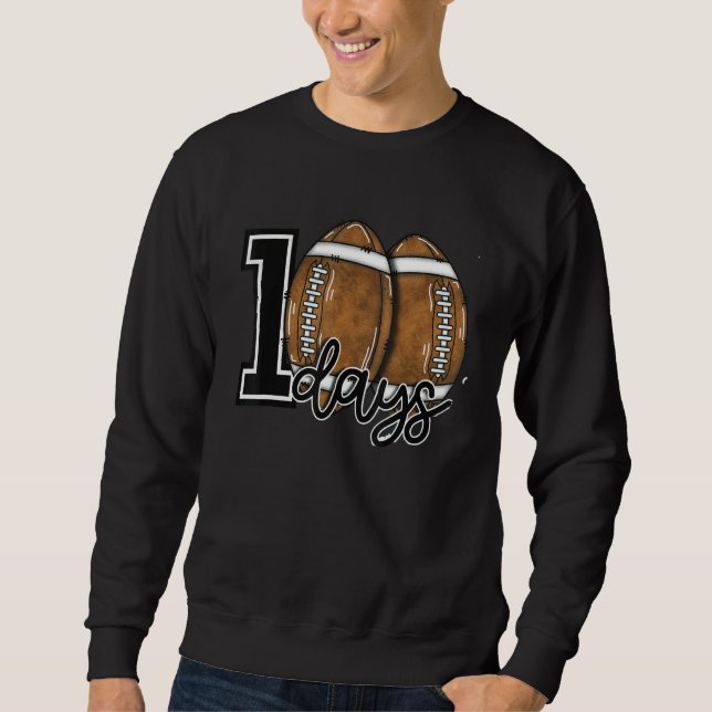 Sweatshirt 100 Days Of School Rugby (Devant)