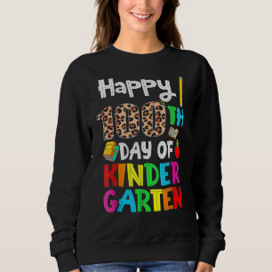Sweatshirt 100 Jours De Maternelle Joyeux 100E Jour De L'Écol