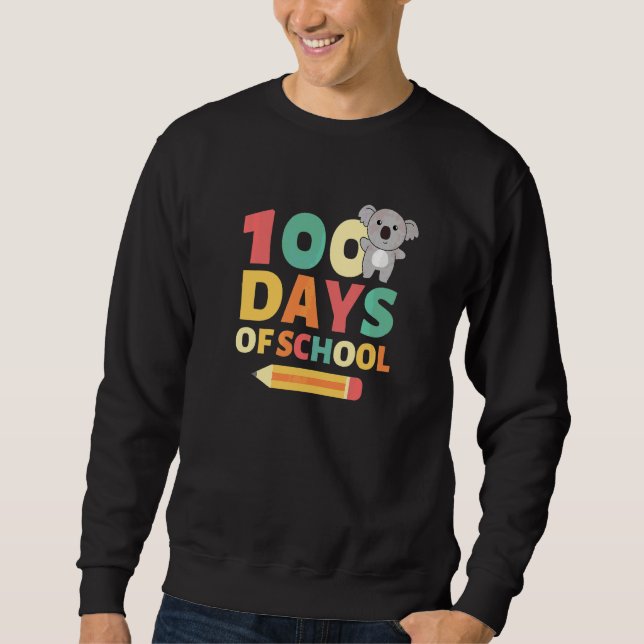 Sweatshirt 100 Jours D'école Koala 100 Jours D'école (Devant)