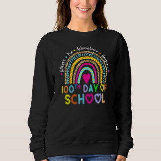 Sweatshirt 100e Jour De L'École Enseignant 100 Jours Smarter