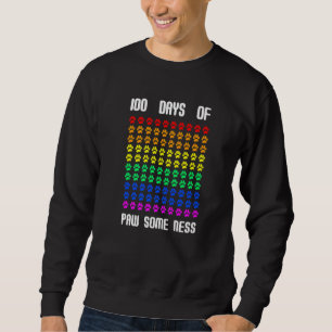 Sweatshirt 100ème Jours De L'École Paw Certains Ness Mignonne