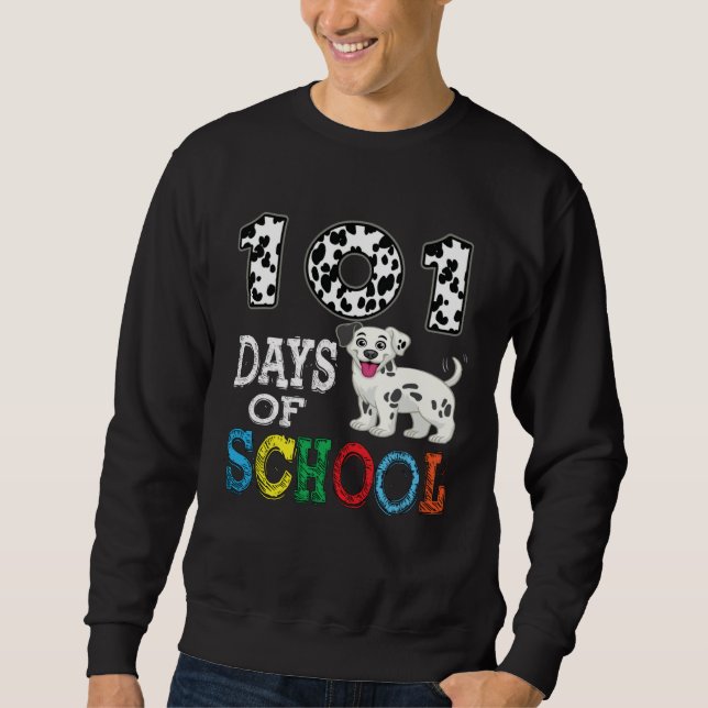 Sweatshirt 100th Day Of School 101 Days Smarter 100 for Boys  (Devant)