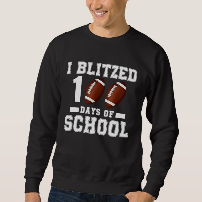 Sweatshirt 100th Day of School Teacher Coach Kids Child 100 D (Devant)