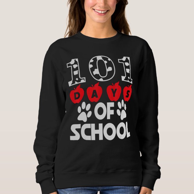 Sweatshirt 101 Day School Shirt 100th Day Of Magical Teacher  (Devant)